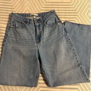 Abercrombie and ditch light wash jeans
